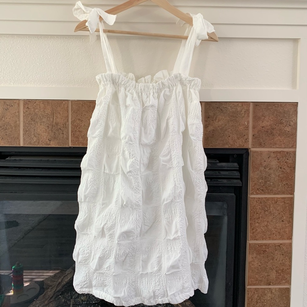 White Mini dress